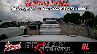 Kia Stinger GT vs John Cooper Works Tuned German RaceWars 2022