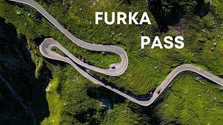 Furka Pass Cinematic Flight In 4K | DJI Mini 4 Pro