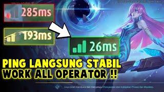 Work All Operator‼️ Cara Menstabilkan Ping Mobile Legend Naik Turun Dan Solusi Ping ML Tidak Stabil