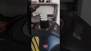 Installing moxi performance Air Filter on my bike//YAMAHA MT15 BS4