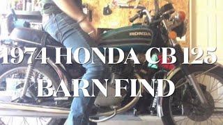 1974 Honda CB125 cold start