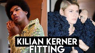 GNTM 2024 Gewinner Jermaine & Lea beim Kilian Kerner Fitting | Fashion Week BACKSTAGE