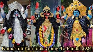 Maa Kali Idols Going To Pandal From Kumartuli 2024 | Kolkata | Kali Puja 2024