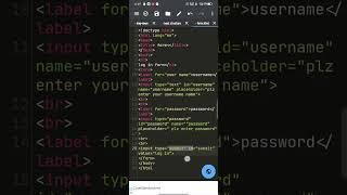 simple code form