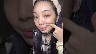 how to cleanse your face properly I ARENCIA FRESH GREEN MOCHI CLEANSER  #shorts