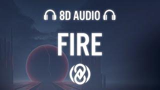MEDUZA, OneRepublic, Leony - Fire (Lyrics) | 8D Audio 