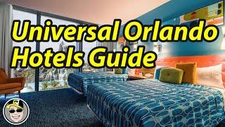 OVERVIEW of ALL Universal Orlando Hotels | Benefits of Staying on property at Universal