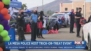 La Mesa Police Host Trick-Or-Treat Event For Kids