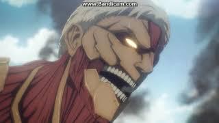 Armored Titan vs Anti-Titan Cannons | Attack on Titan Final Season