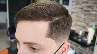 ASMR HAIRCUT - Classic European cut FADE # 0.5 - Barber tutorial 