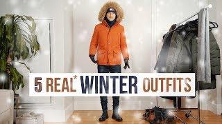 REAL Cold Winter Outfits for Men | Layering and Styling Men's Fashion | ODS Winter 2019