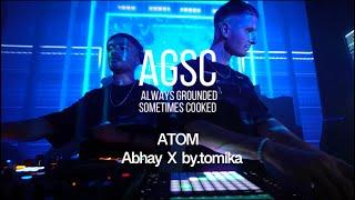 Dark Minimal Progressive Techno Set at House Party | AGSC 06 | ATOM - Abhay x by.tomika