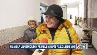 PRIMII LA URNE INCA DIN PRIMELE MINUTE ALE ZILEI DE VOT