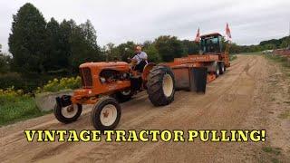 VINTAGE TRACTOR PULL, DURHAM ONTARIO 2022