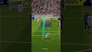 Messi free kick master  #efootball #pes2021 #pes #efootball2023 #shorts