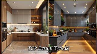 200 Contemporary Kitchen Design 2024 Kitchen Design Trends| Modern Home Interior Design