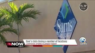 Sam's Club confirms it's closing a number of stores permanently, including Lantana location