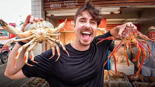 UM DIA INTEIRO COMENDO FRUTOS DO MAR NO MERCADO DO PEIXE DE FORTALEZA