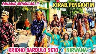 RAMAI BANGET‼️Arak-arakan Pengantin Bersama KRIDHO SARDULO SETO & NIRWANA - Noreh Wonosekar