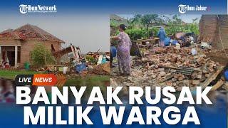 Dampak Puting Beliung di Indramayu, Banyak Rumah & Bangunan Rusak