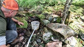 Running Water Even in Winter - Fixing the Spring at the Bushcraft Campsite!