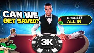 WAS THIS HAND ENOUGH TO SAVE US?! - Daily Blackjack #201