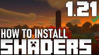 How To Install SHADERS 1.21/1.21.1 with Iris Shaders Mod 1.21/1.21.1 in Minecraft