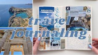 How to Start a Travel Journal ️ My Best Tips + Flip Through!