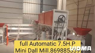 Mini 7.5H.P Automatic Dall mill plant.