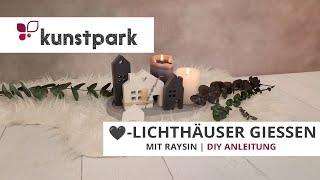 -Lichthäuser gießen mit Raysin - DIY Anleitung