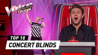 Talents turning their Blind Auditions into CONCERTS on The Voice