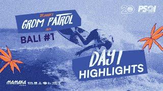 Watch Day 1 Highlights | Grom Patrol #1 2024 | Asian Surf Co