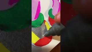 Drawing super knuckles using posca markers! (#shorts) #posca #art #fy #viral #knuckles