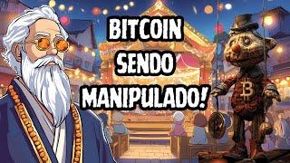 Bitcoin sendo manipulado para liquidar os apostadores!