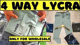 4 way Lycra Track Pant Wholesale | Track Pant Wholesale of Mens Wear | Track Pant Wholesale