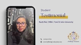 Ruchi Rai | MBA | York St John University