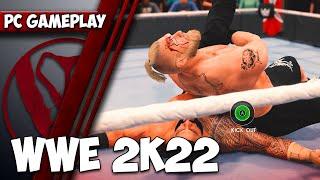 WWE 2K22 Gameplay PC | 1440p HD | Max Settings