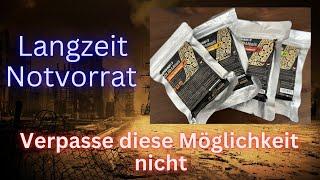 Langzeit-Notfallnahrung wird in Krisenzeiten unverzichtbar sein! Convar-7 #krisenvorsorge #prepping