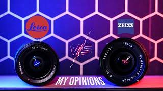 Leica R vs Contax Zeiss -  My Opinions about these Beautiful Lenses