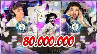 EAFC 24: BIG RIP KARRIEREENDE! ️ 80 MIO COINS WELTREKORD SBB vs CENK!!!!  DER KRASSESTE DISCARD!!