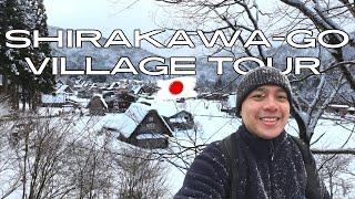 SNOWY TOUR in SHIRAKAWA-GO, JAPAN!