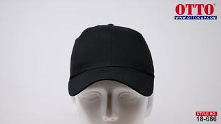 OTTO CAP - Style No. 18-686 6 Panel Low Profile Style Baseball Cap