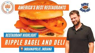 We Stopped By For A Sandwich At Ripple Bagel & Deli in Indianapolis, Indiana