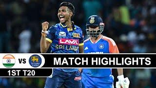 FULL HIGHLIGHTS | INDIA VS SRI LANKA 1ST T20 MATCH 2024 | IND VS SL