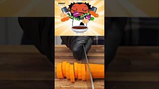 Dive Chopsticks-First Into Pucca's Noodle Nirvana! #shorts #pucca #noodles #tombraider