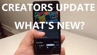 Windows 10 Mobile Creators Update: What's new?