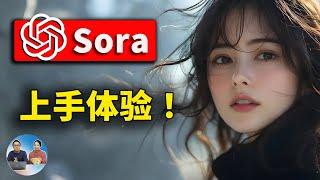 重磅！Sora 正式上线！OpenAI 文生视频支持中文，亲测效果，附最新教程及注册入口 | 零度解说