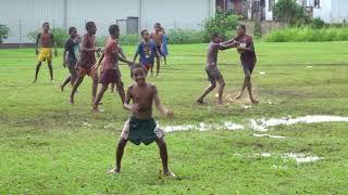 fiji children playing rugby in suva