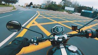 City Ride | TRIUMPH SCRAMBLER 1200  + TEC FLANK EXHAUST [4K]