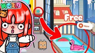 100 GRATIS LIFE HACKS & SECRETS in TOCA BOCA! Alle Geheimnisse, die KOSTENLOS sind!